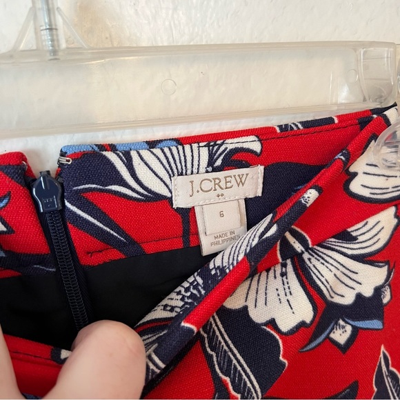 J. Crew Factory Floral Pencil Skirt - Picture 3 of 11
